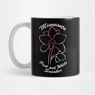 Minnesota - Pink and White Sneaker Mug